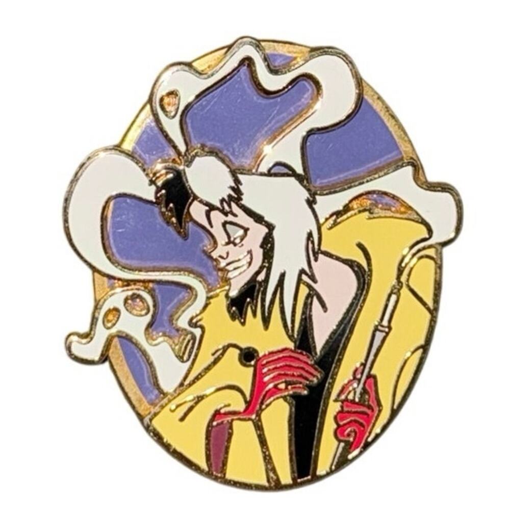 Cruella De Vil Halloween 2004 Dalmatian Disney Land Paris LE 1200 Dlp Dlrp pin